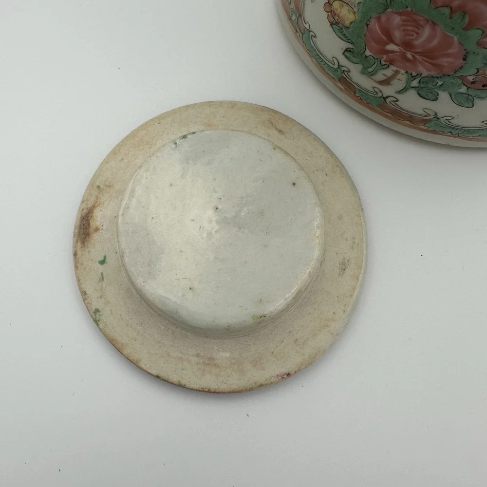 Antique Chinese‎ Porcelain Famille Rose Medallion Tea Pot